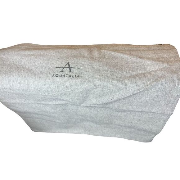 Aquatalia Lori Suede with Side Nylon Puff in Camouflage Water Resistant Olive Gr - Picture 11 of 13